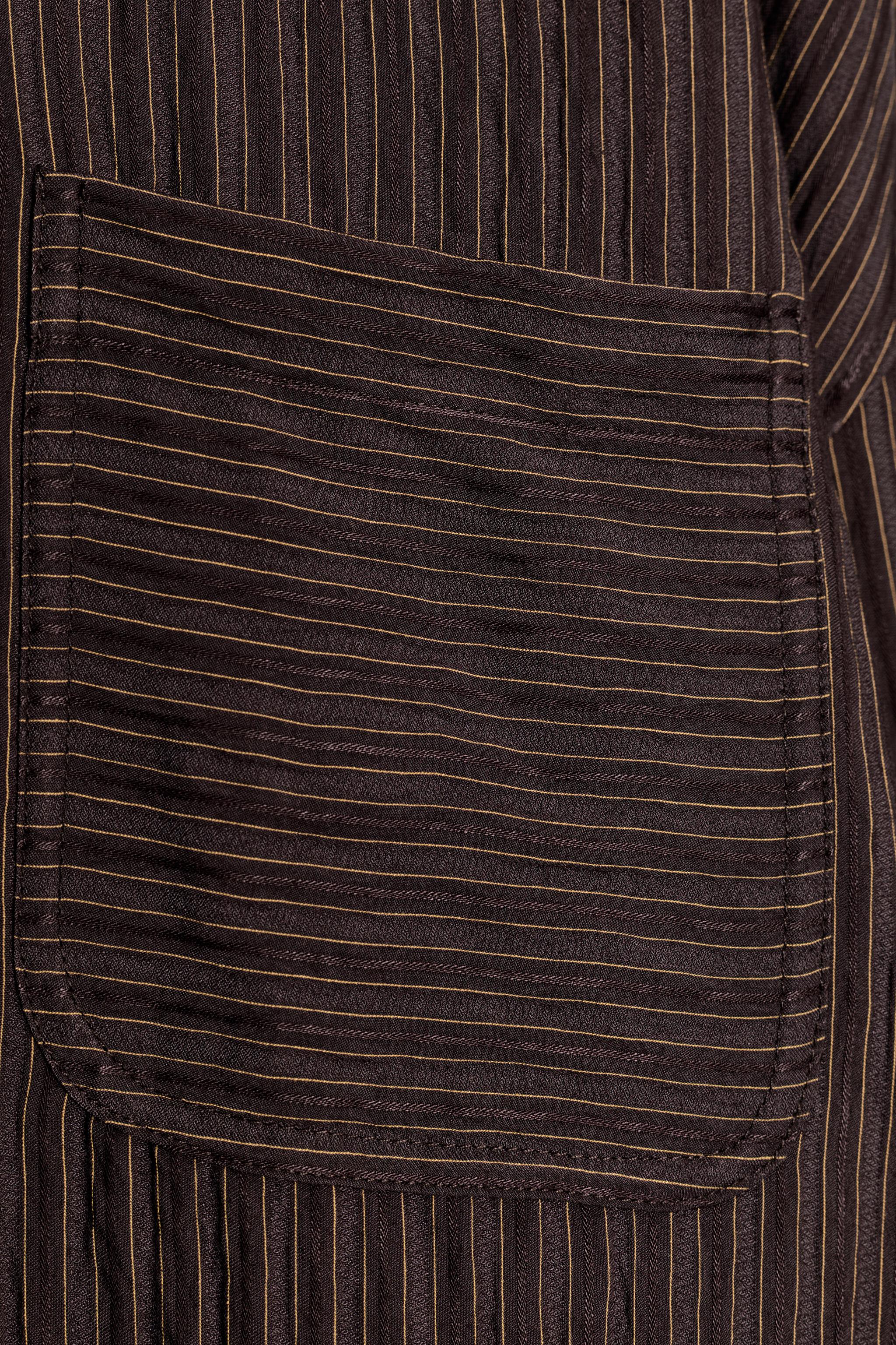 ZW COLLECTION FLOWY STRIPED SHIRT